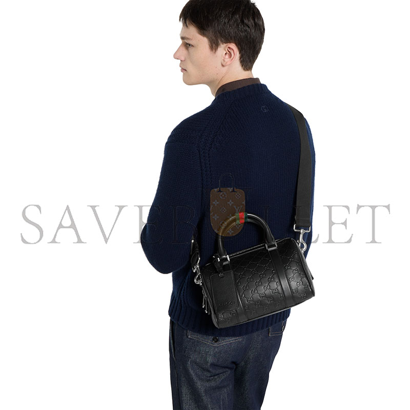 Gvc*1 gg emblem small duffle bag 855789 (25*16*14cm)